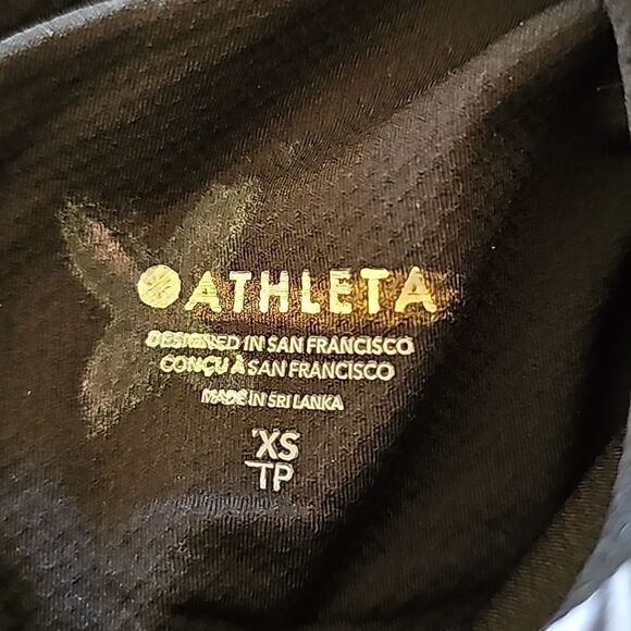 ATHLETA Exhilarate Velvet Crop A-C, Size Extra Small,  NWT - Picture 9 of 10